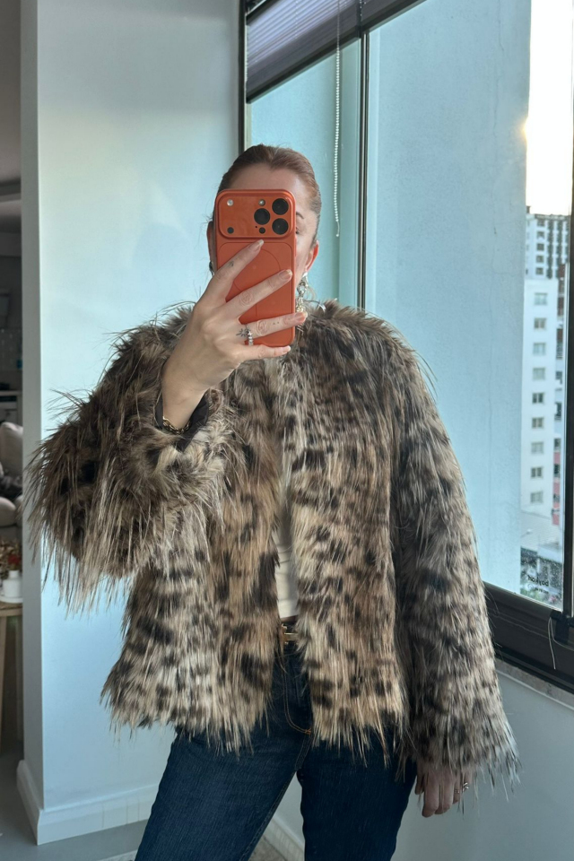 Leopar Desenli Kürk