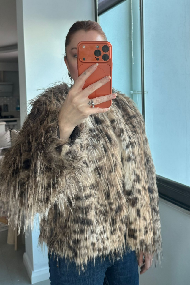 Leopar Desenli Kürk