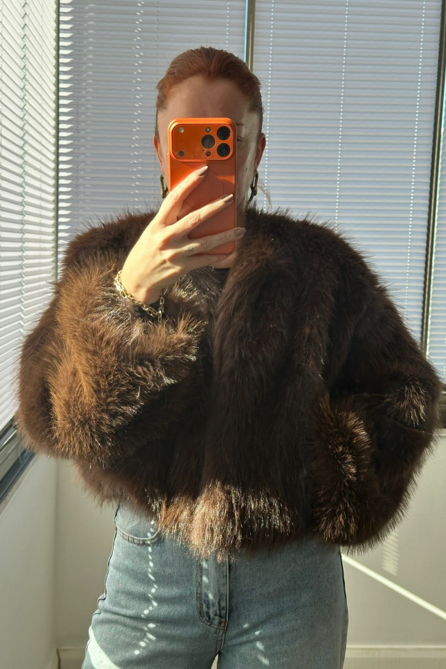 Acı Kahve Kısa Kürk