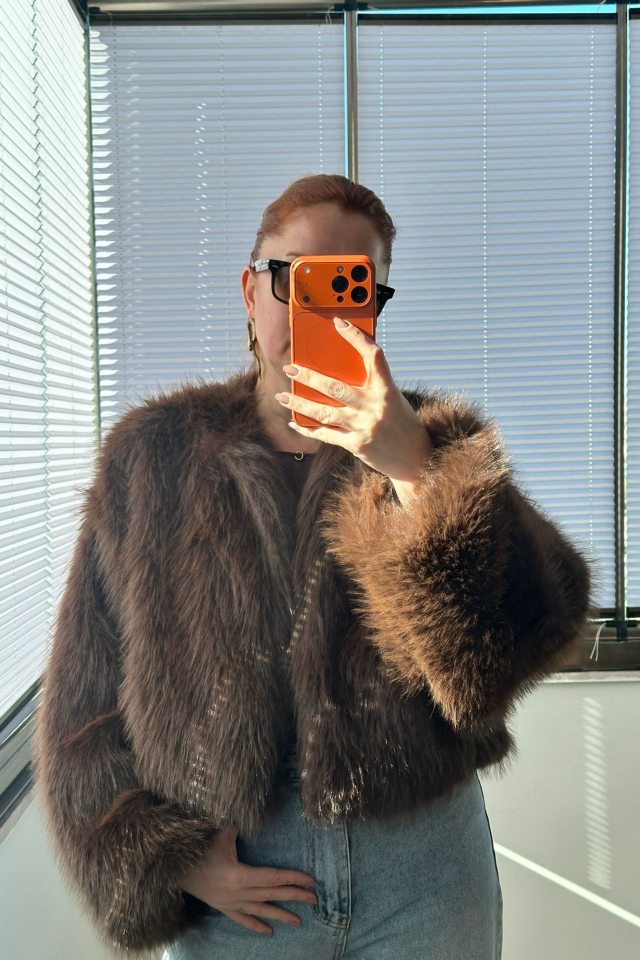 Acı Kahve Kısa Kürk