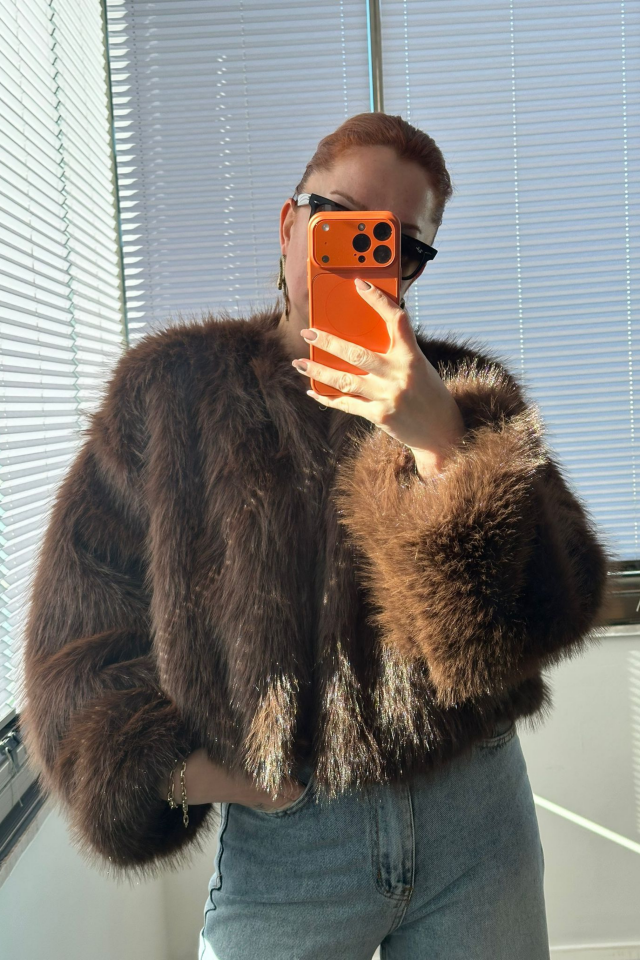 Acı Kahve Kısa Kürk