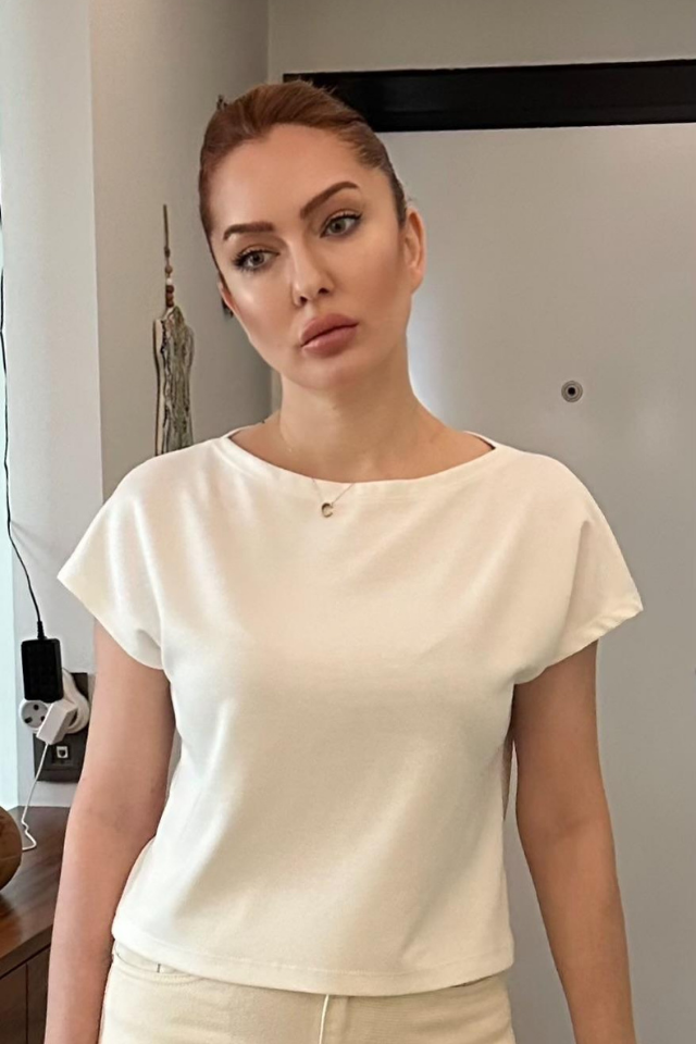 Ekru Oysho Kumaş  Bluz