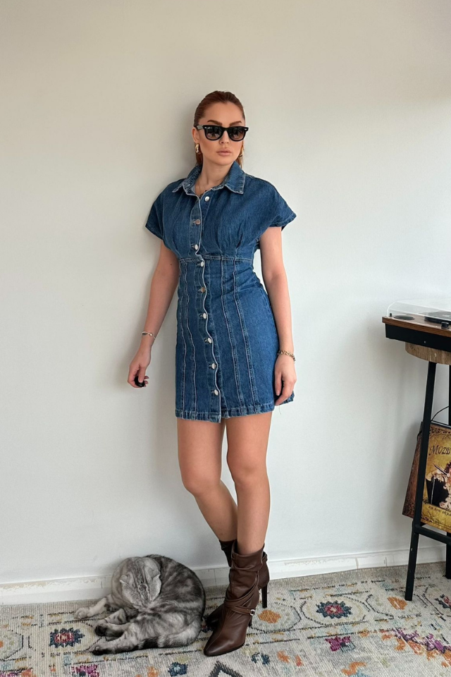 Orjinal Marka Jean Elbise