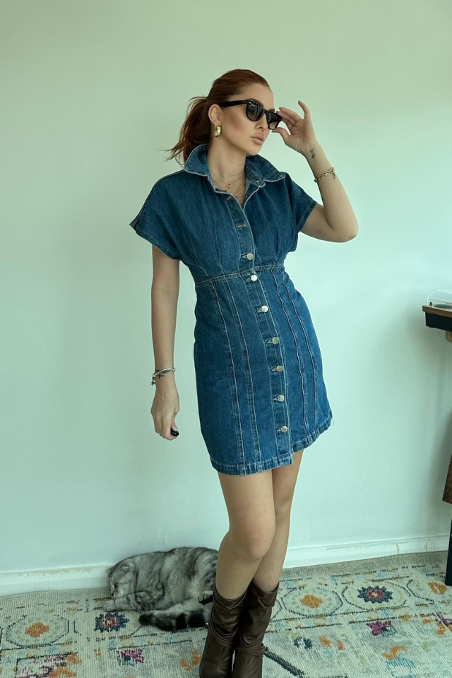 Orjinal Marka Jean Elbise