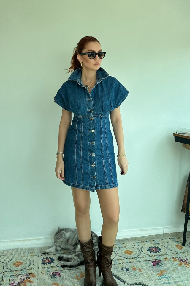 Orjinal Marka Jean Elbise